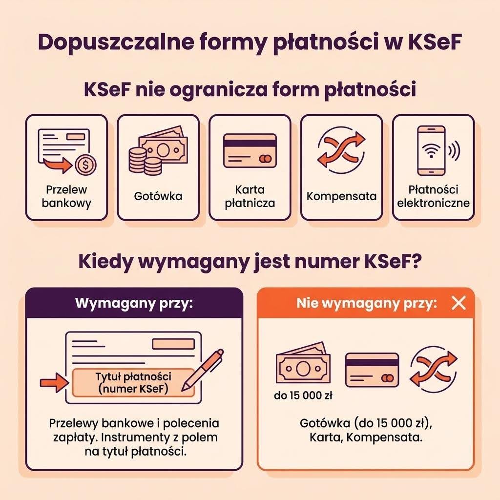 schemat jak oplacic fakture z ksef